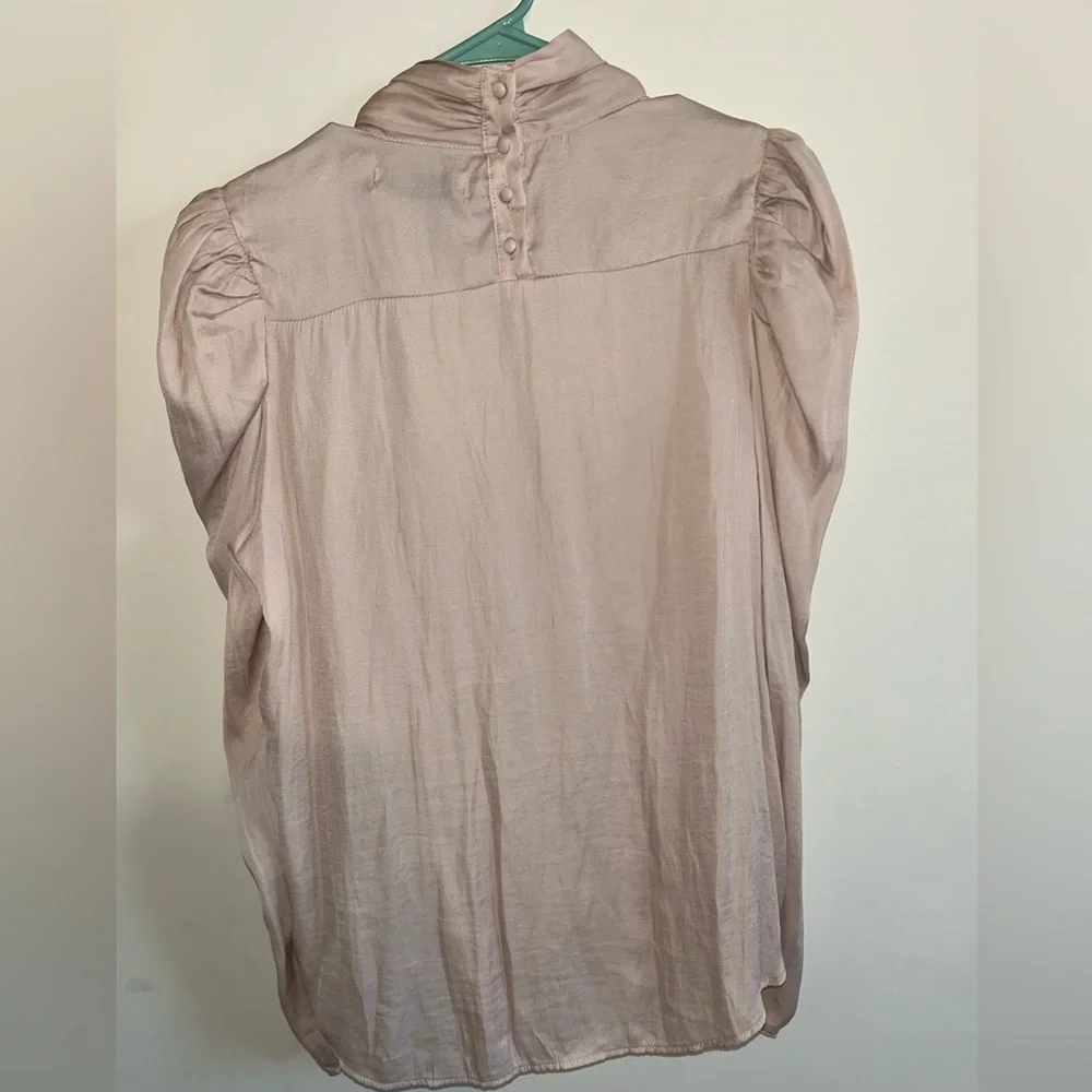 Do+Be tie neck puff sleeve blouse - Picture 2 of 6